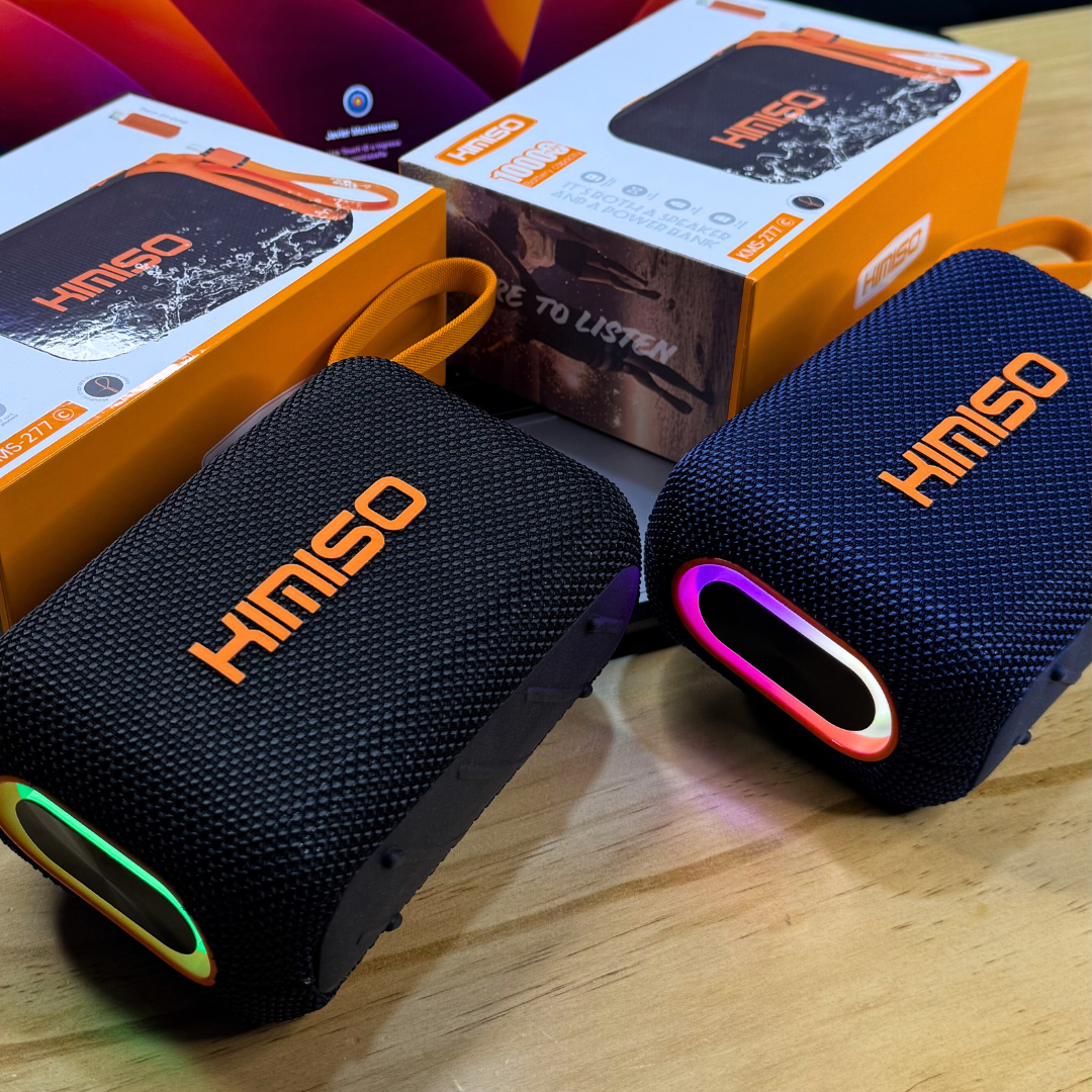 KIMISO TITAN BOOST 10K – Bocina Waterproof + Power Bank 10,000 mAh