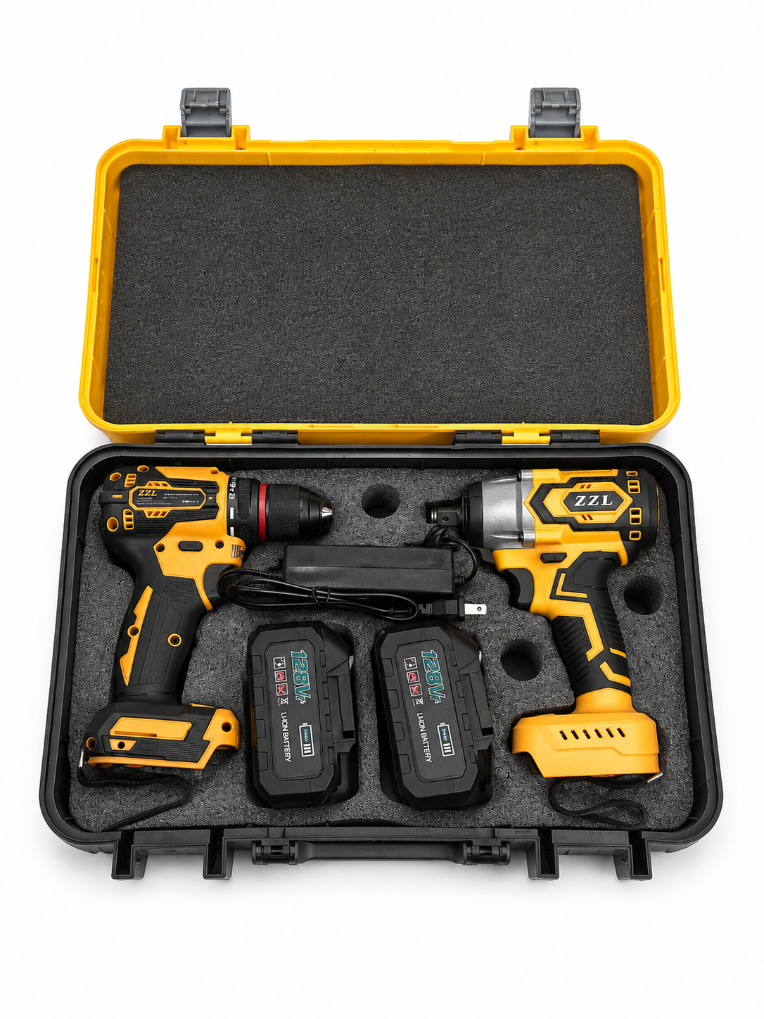 ZZL Contractor Pro Kit | Combo Profesional de Taladro y Pistola de Impacto