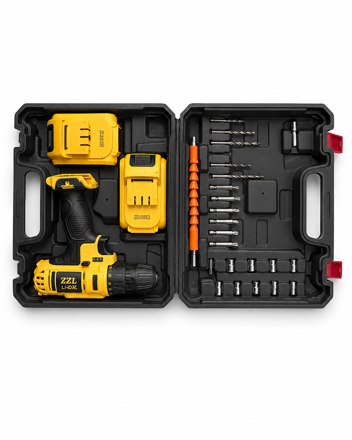 ZZL HomeFix Kit | Taladro Inalámbrico con Accesorios para el Hogar