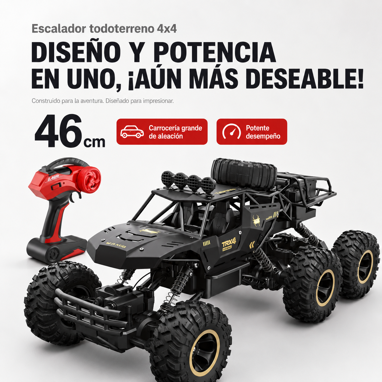 Monster Overland 6X6 | Rock Crawler Profesional