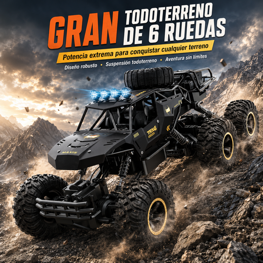 Monster Overland 6X6 | Rock Crawler Profesional