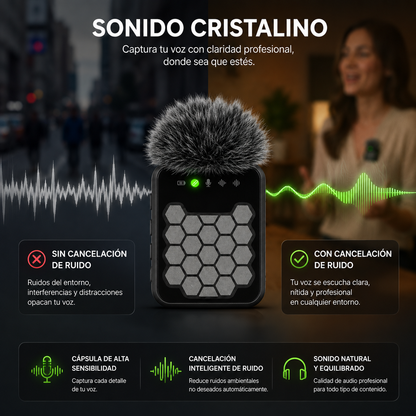 Creator Duo Pro | Micrófonos Inalámbricos Profesionales