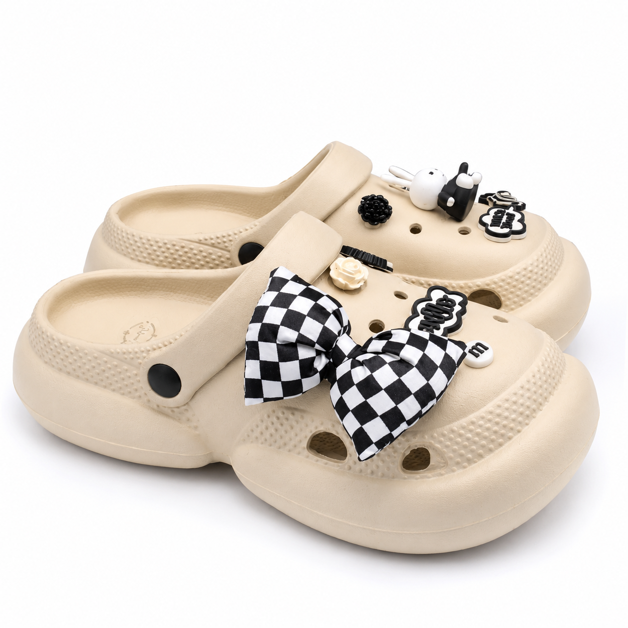 JibJoy Oreo Glow | Zuecos Ultraligeros con Charms