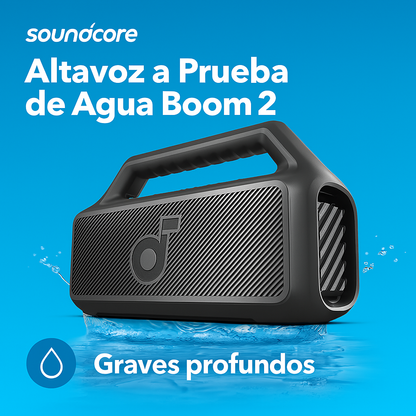 SoundCore Altavoz a Prueba de Agua Boom 2