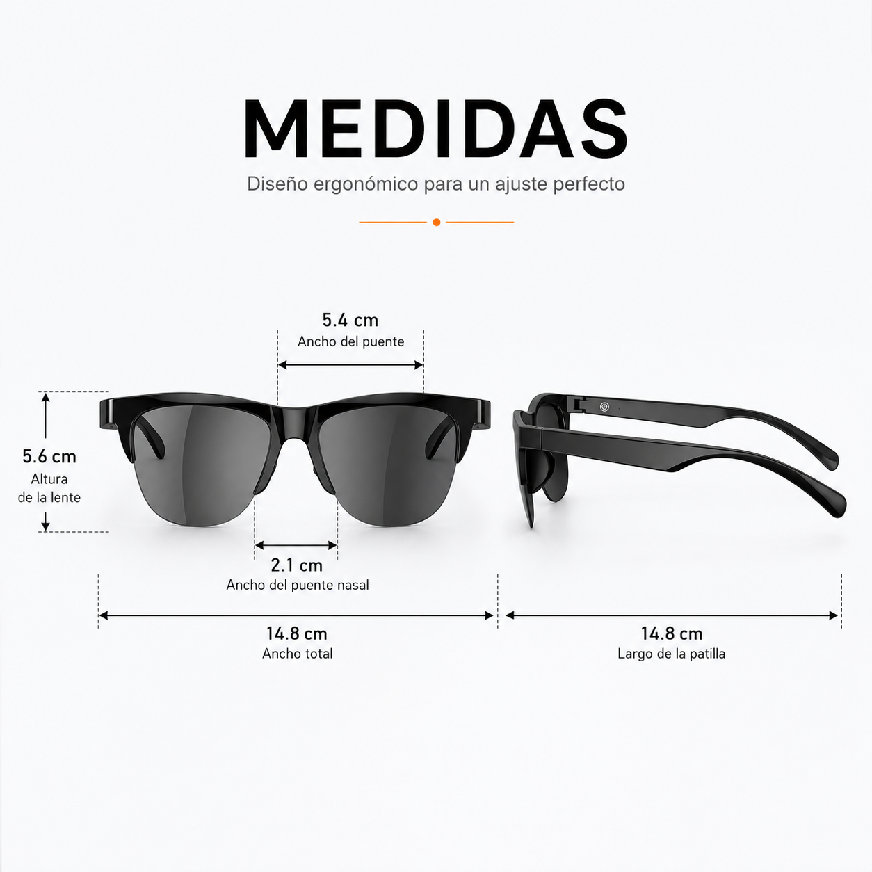 SmartVision Air | Gafas Inteligentes Bluetooth