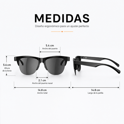 SmartVision Air | Gafas Inteligentes Bluetooth