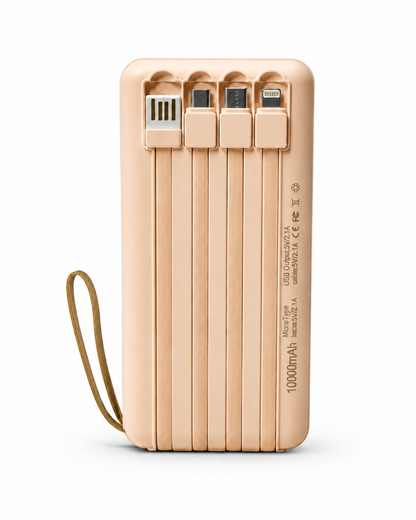 SolarGo 8K – Power Bank 8000 mAh con Panel Solar y Linterna