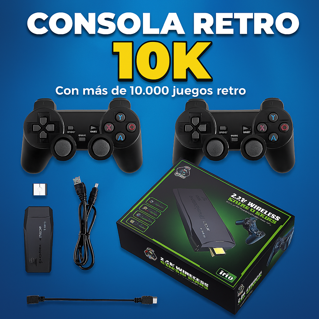 Consola Retro Game 10k