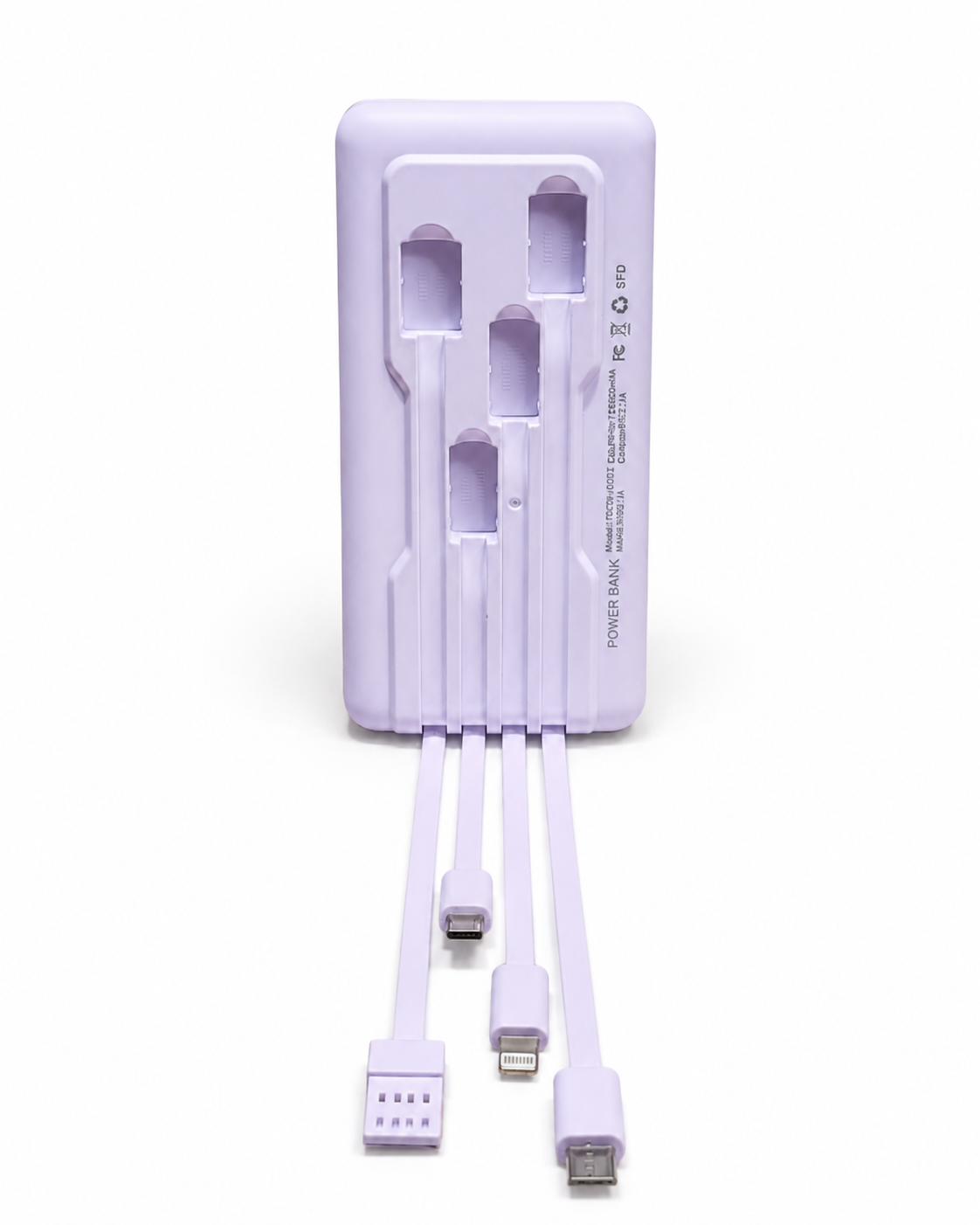 ShadowMouse 10K – Power Bank 10,000 mAh con Ratón LED Decorativo