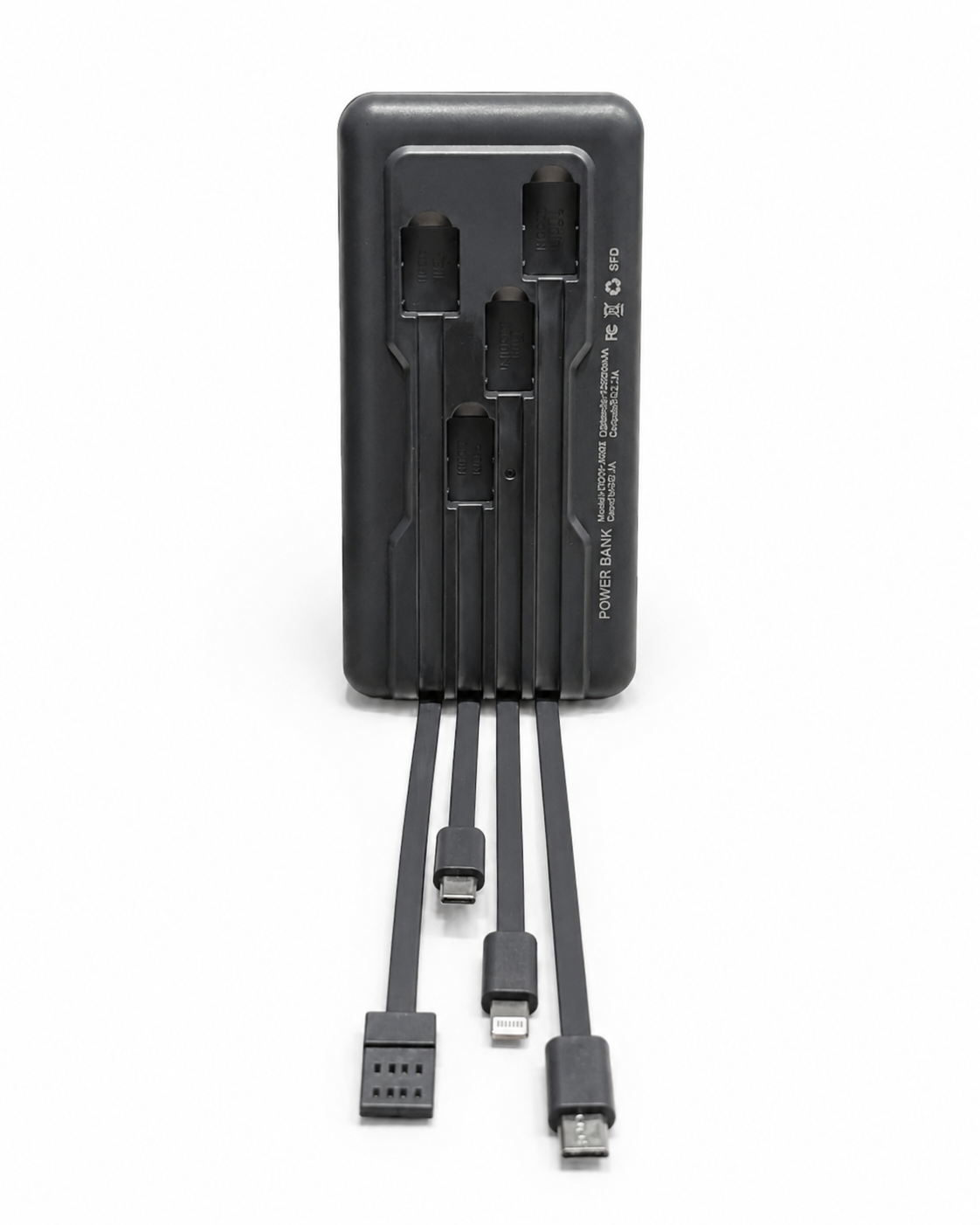 ShadowMouse 10K – Power Bank 10,000 mAh con Ratón LED Decorativo